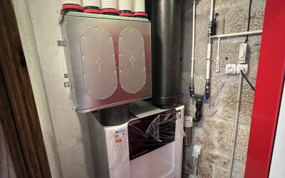 Mitigación radón en una vivienda singular en Pontevedra.